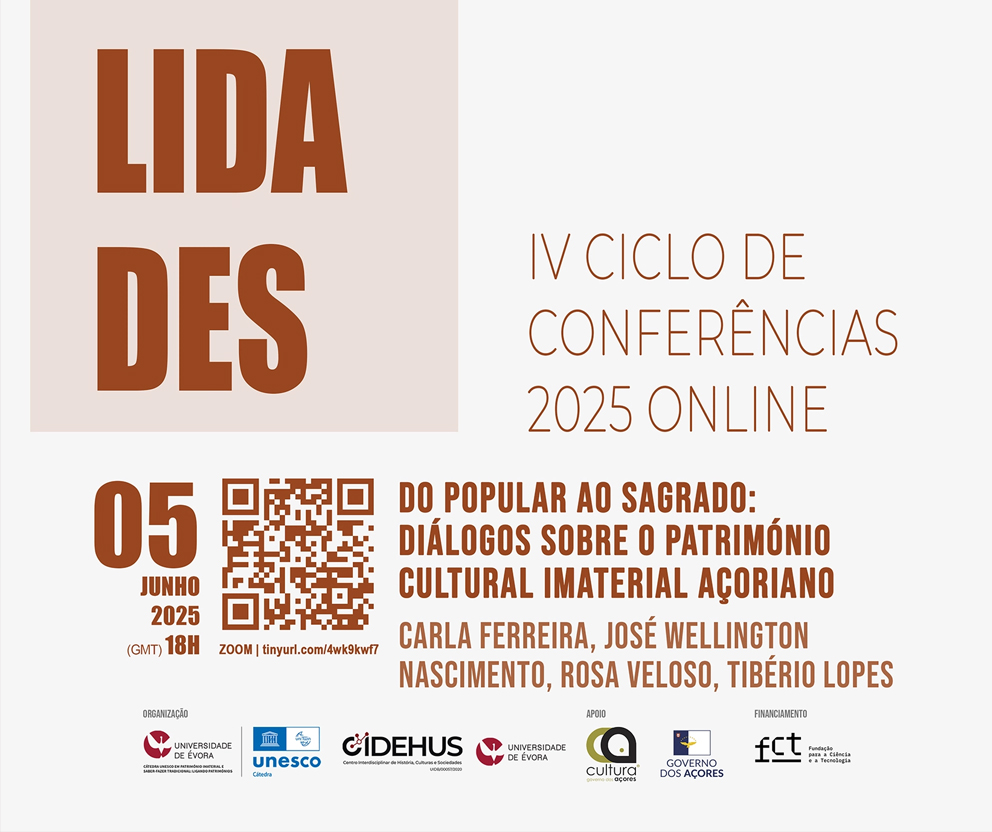 Conferência “Do Popular ao Sagrado: Diálogos sobre o Património Cultural Imaterial Açoriano”