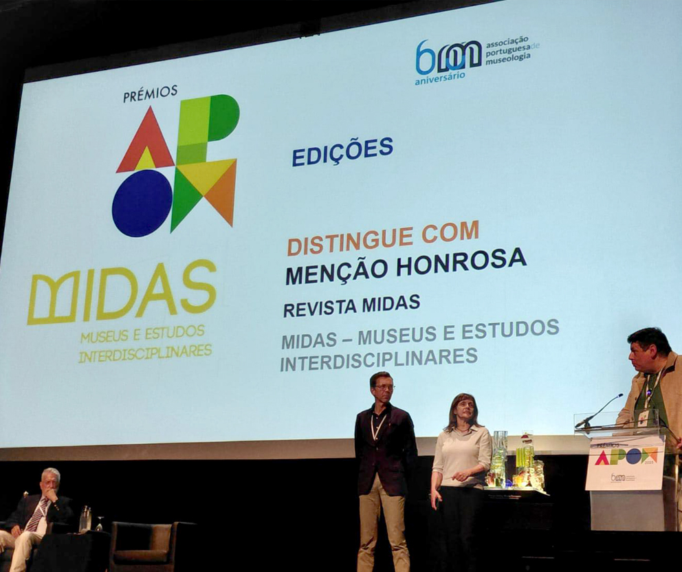 Revista MIDAS distinguida com menção honrosa pela APOM