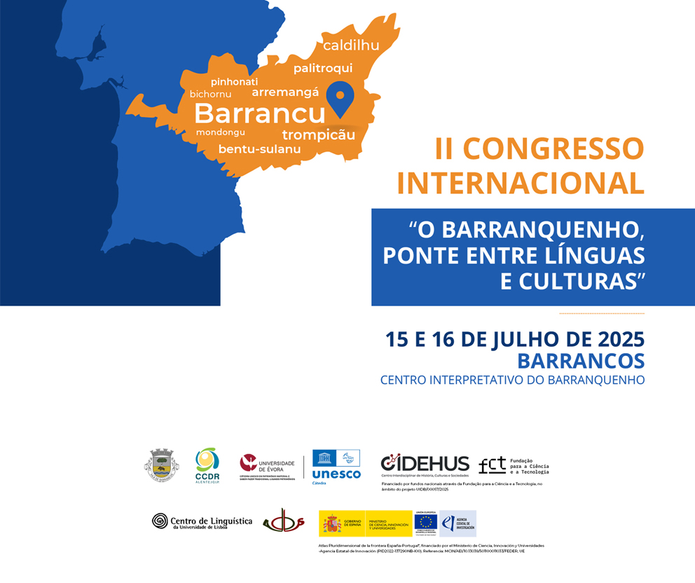 II Congresso Internacional ‘O Barranquenho, ponte entre Línguas e Culturas’