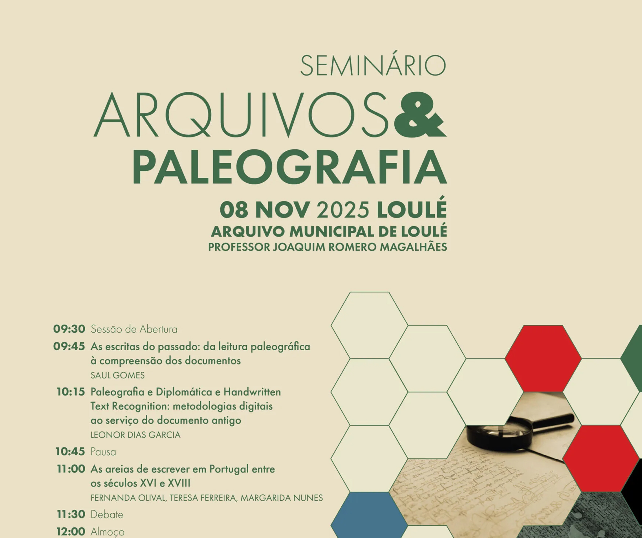 Seminário Arquivos & Paleografia